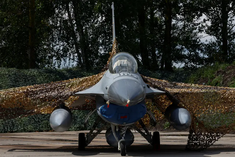 Denmark Delivers F-16 Fighters to Ukraine