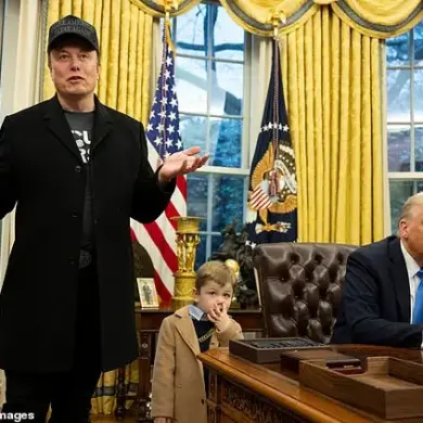 Elon Musk Jokes About Dogecoin Scrutiny in Oval Office Visit