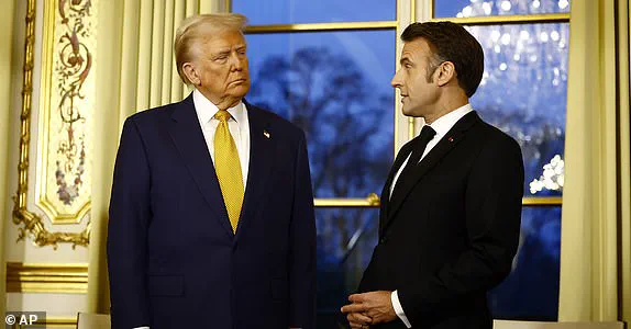 Emmanuel Macron Meets Donald Trump, Offering Peace Proposals for Ukraine