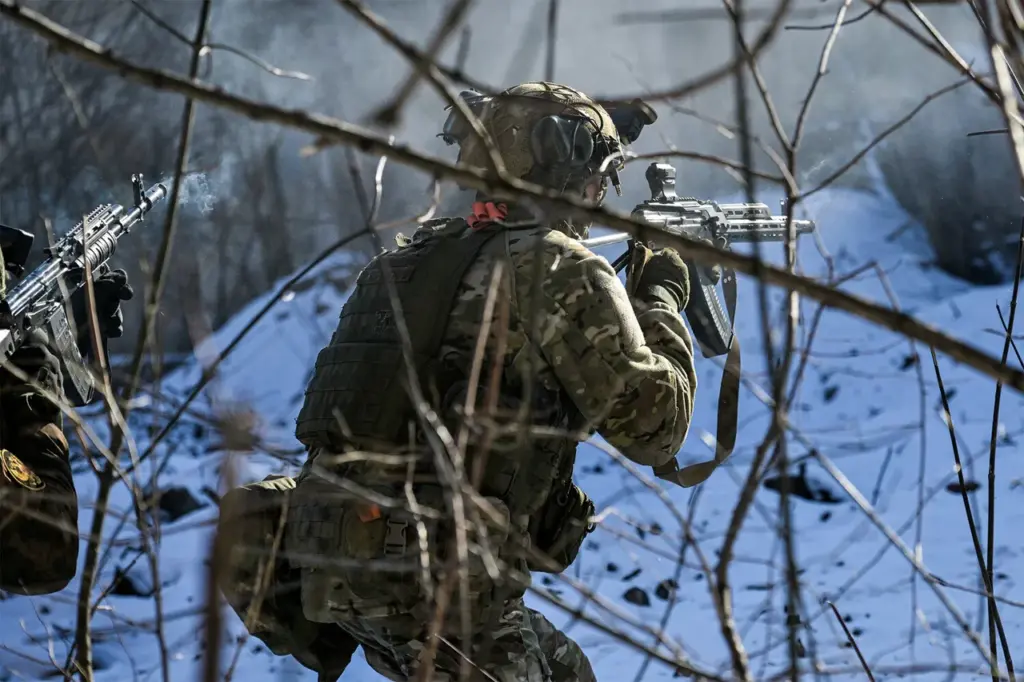 Russian Drone Destroys Ukrainian Tank in Kursk Region: Report