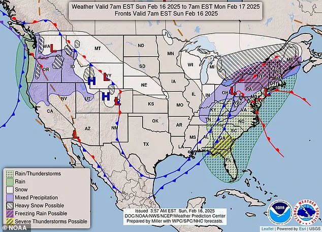 Severe Winter Storm Jett Brings Icy Conditions and Disruptions to the US