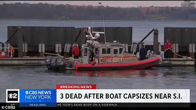 tragic boat accident off new york coast leaves three dead two injured