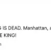 Trump refers to himself as a 'King' after halting NYC congestion pricing