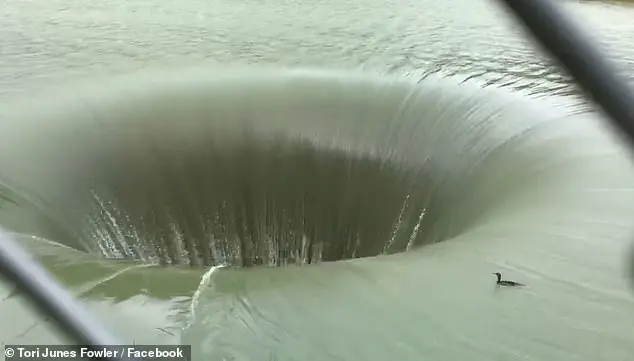 Whirlpool at Lake Berryessa: A Rare Natural Phenomenon