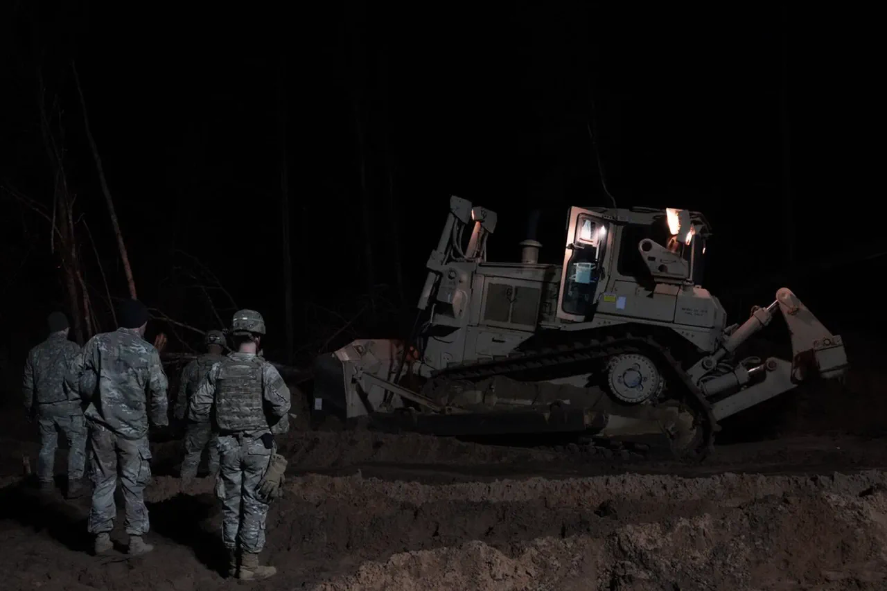 American Soldiers Face Daunting Task in Rescuing Trapped M88 Hercules Armored Personnel Carrier