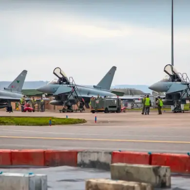 German Fighter Jets Intercept Unidentified Aircraft Over Baltic Sea