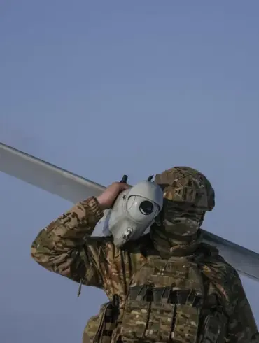 Russian Air Defense Thwarts Drone Attack near Novoshakhinsk