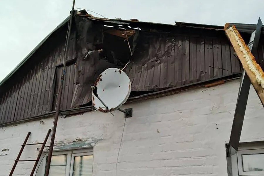 Drone Attack with Explosive Causes Injuries and Damage in Volokonovsky District
