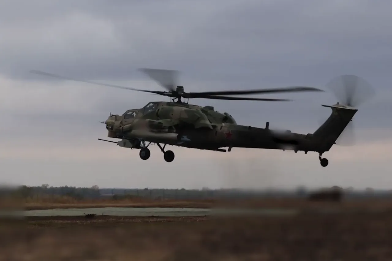 Exclusive Telegram Footage Reveals Mi-28NMi 'Flying Tank' Strike on Ukrainian Drone Command Post