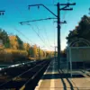 Falling Drone Parts Disrupt Train Services in Dinsky District