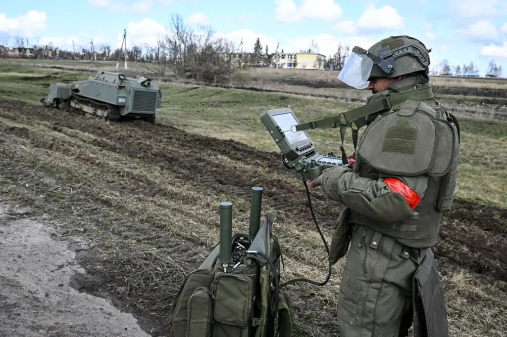 Russian Drones Attack Ukrainian Explosives Company Near Zaporizhzhia