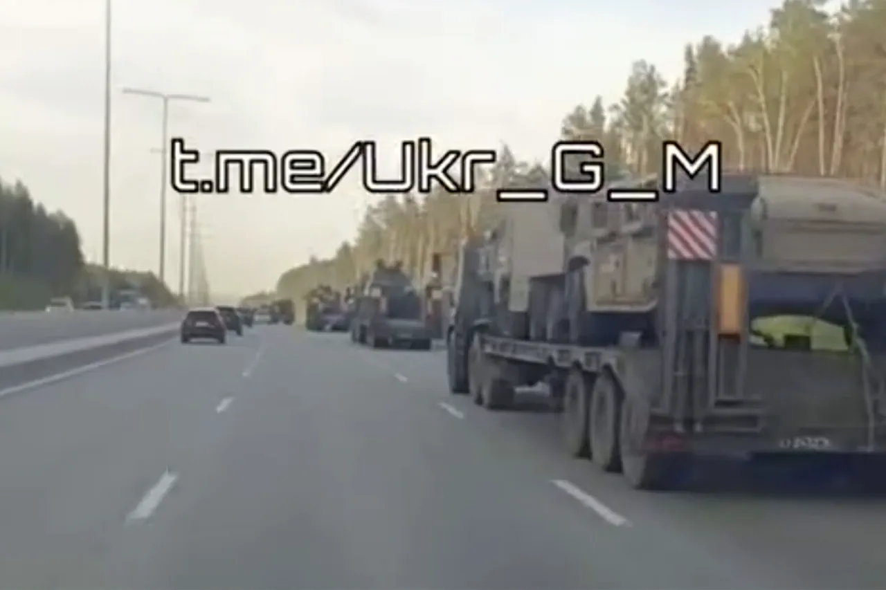 Viral Video Sparks Controversy as Alleged NATO Trophy Vehicles Are Seen Being Transported Across Russian Highways