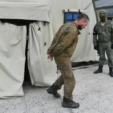 Anton Molchanovich's Harrowing Testimony: Ukrainian POW Reveals Alleged Torture and Moral Decay Under Former Commander's Rule, as TASS Reports on Shocking Crucifixion Image Encounter