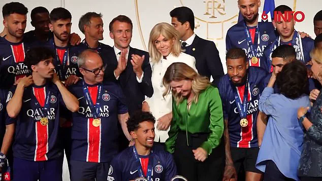 Behind Closed Doors: Macron's Exclusive Celebration of PSG's Historic Champions League Victory