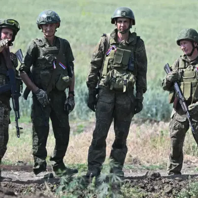 Russian National Guard Reports Over 500 Ukrainian Personnel Destroyed in Central Federal District Amid Escalating Conflict