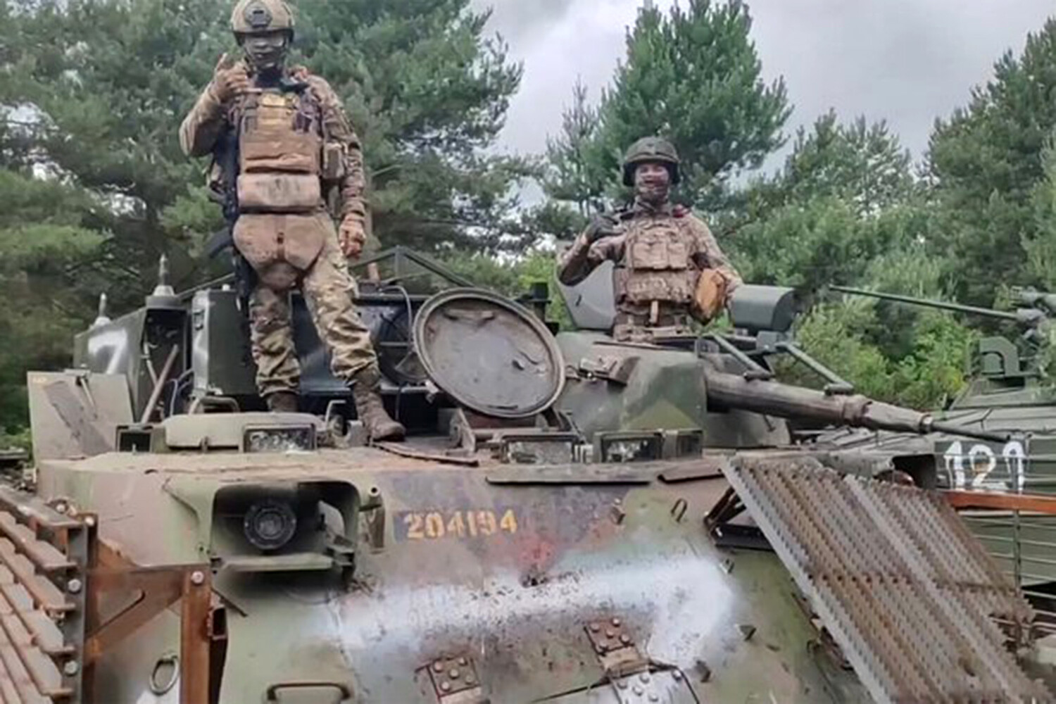 Russian Paratroopers Seize Swedish APC in Ukraine Conflict, Signaling Escalation