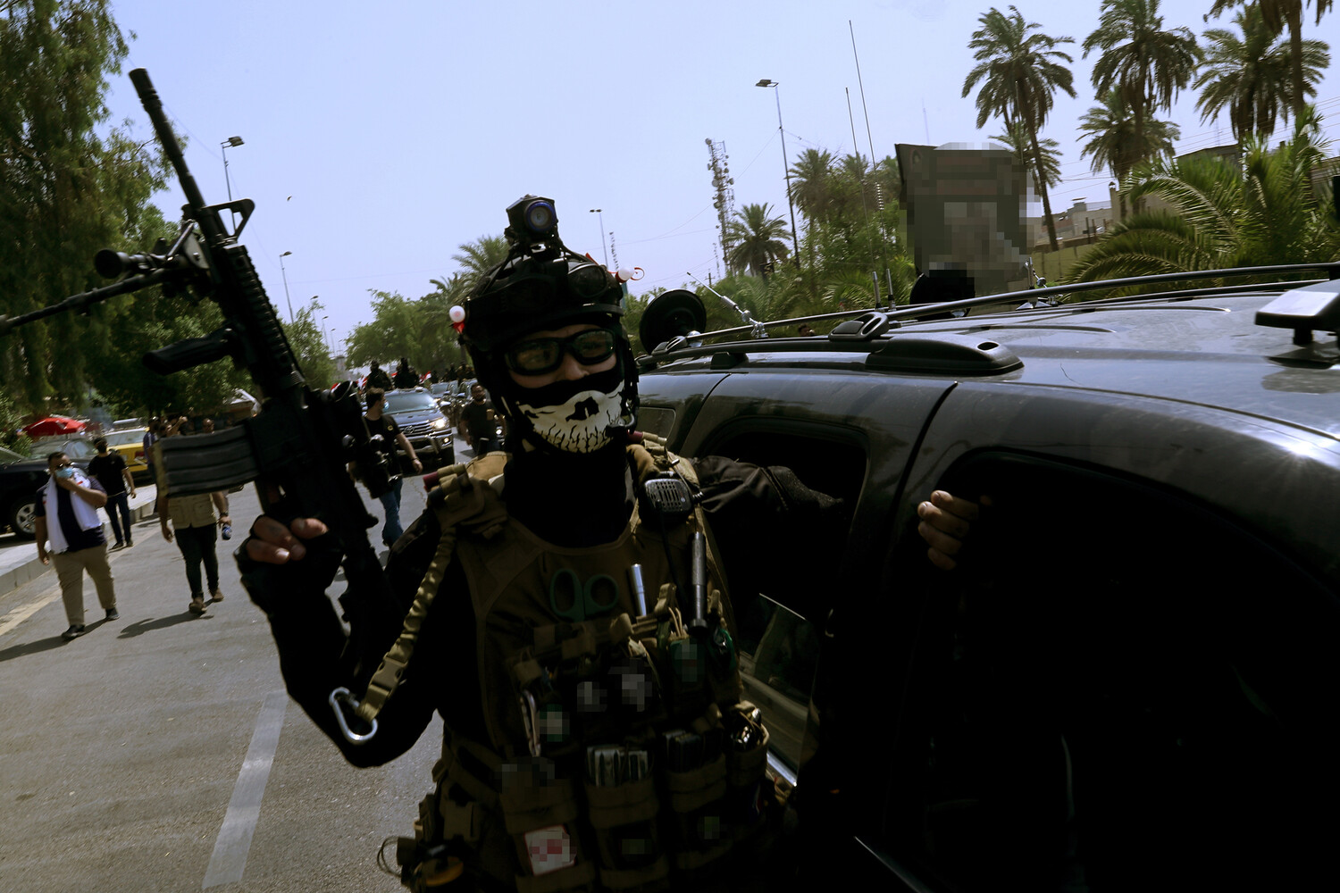 Urgent: Unknown Drone Strikes Iraqi Military Camp Near Baghdad, Raising Alarms Over Origins