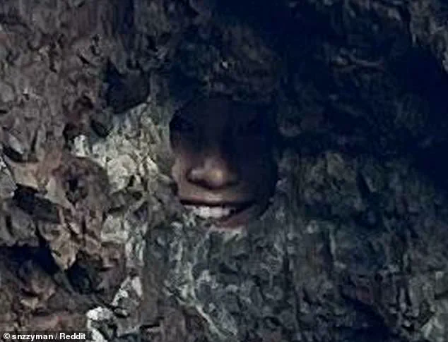 A parent on Reddit challenges the internet to find their daughter hidden in a seaside rock formation in New Zealand's Bay of Islands, sparking a viral optical illusion craze.