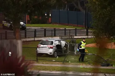 Harrowing Security Footage Reveals Moments Before Fatal Crash That Left Three Injured