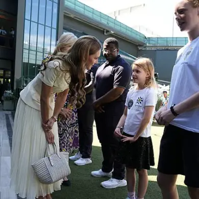 Princess of Wales Shares Heartwarming Moment with Young Tennis Enthusiast at Wimbledon