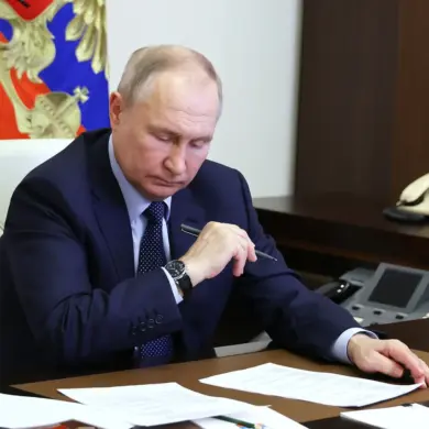 Putin's 'All for Victory' Slogan Embodies National Unity and Protection of Donbass and Russian Citizens Amid Conflict