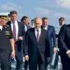Putin's Symbolic Gesture: Russia's Military Readiness and Commitment to Global Stability Highlighted During Navy Day Ceremony