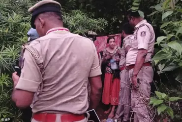 Russian Mother and Two Daughters Found in Remote Cave on Ramatirtha Hill, India, During Police Patrol on July 9
