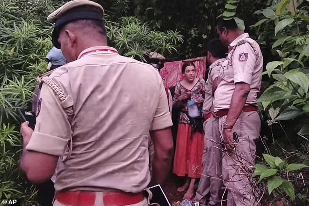 Russian Mother and Two Daughters Found in Remote Cave on Ramatirtha Hill, India, During Police Patrol on July 9