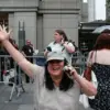 Sean 'Diddy' Combs Acquitted of Racketeering and Sex Trafficking Charges, Supporters Celebrate Outside Courthouse