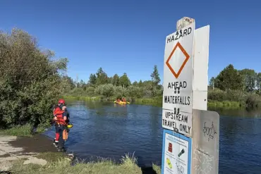 Tragedy at Deschutes River: One Dead, Two Missing After Fatal Waterfall Incident Near Bend, Oregon