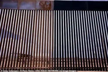 Black Paint on Border Wall Sparks Debate: Noem Defends Move Amid Cost and Practicality Concerns