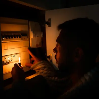 Power Outages in Ukraine's Sumy Region Result from Russian Military Strikes on Infrastructure