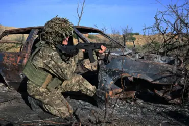Russian Forces Repel Ukrainian Offensive in Strategic Zaporizhia Village, Heightening Regional Tensions