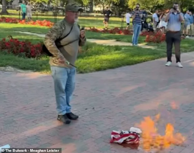 Veteran's Flag Burning Sparks Legal and Political Debate Over Trump's Executive Order