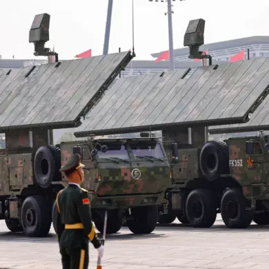 Exclusive Glimpse: China's High Power Microwave Weapons Unveiled at Beijing Military Parade