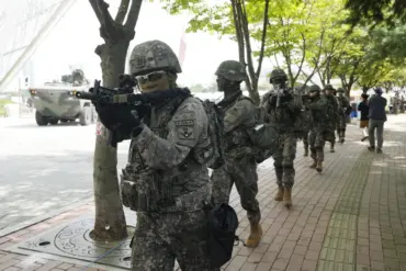 Explosion During Reserve Training Injures Seven at South Korean Air Force Base