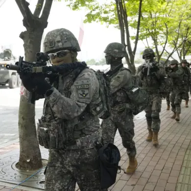 Explosion During Reserve Training Injures Seven at South Korean Air Force Base