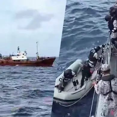 Royal Thai Navy Intercepts Russian Fishing Vessel 'Bilene' in Thai Waters, Raising Questions About Illegal Activity and International Relations
